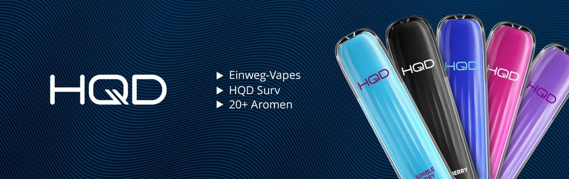 HQD Vape Sorten