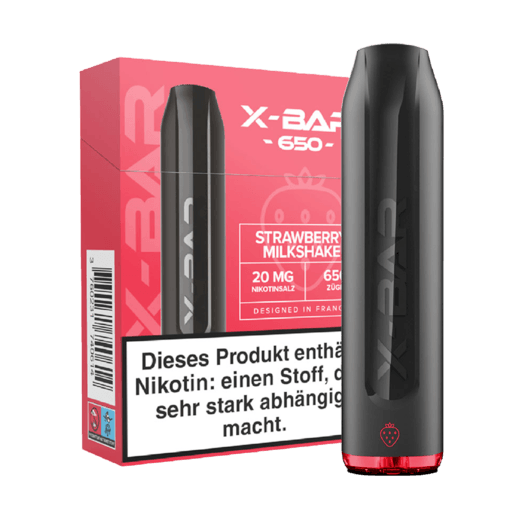 X-Bar Mini Strawberry Milkshake 650