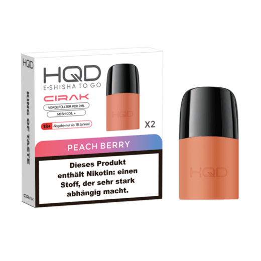 HQD CIRAK Peach Berry(2er Pack)